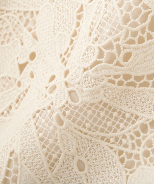 PROPORTION BODY DRESSING(プロポーションボディドレッシング)の「ロングナローレーススカート / 1212120001(スカート・レディース・ベージュ/オフホワイト/ブルー系その他・MEDIUM/SMALL)」の19枚目の写真