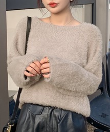 DAY CLOSET | ゆるっとふんわり甘めシャギーニット(ニット/セーター)