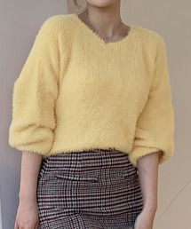 DAY CLOSET | ゆるっとふんわり甘めシャギーニット(ニット/セーター)