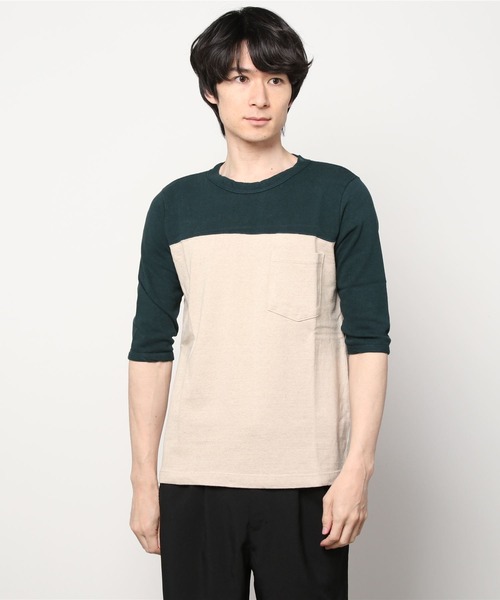 PHATEE(ファッティー)の「▲【PHATEE】ファッティー SUPERIOR FB POCKET TEE(Tシャツ/カットソー・メンズ・ブラック/ネイビー/その他/ベージュ系その他/ブルー系その他/ブルー系その他2・SMALL/MEDIUM)」の3枚目の写真