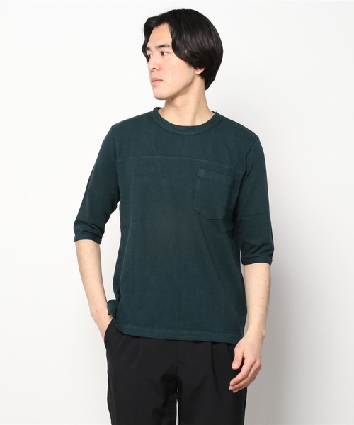 PHATEE(ファッティー)の「▲【PHATEE】ファッティー SUPERIOR FB POCKET TEE(Tシャツ/カットソー・メンズ・ブラック/ネイビー/その他/ベージュ系その他/ブルー系その他/ブルー系その他2・SMALL/MEDIUM)」の4枚目の写真