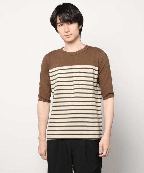 PHATEE(ファッティー)の「▲【PHATEE】ファッティー SUPERIOR FB POCKET TEE(Tシャツ/カットソー・メンズ・ブラック/ネイビー/その他/ベージュ系その他/ブルー系その他/ブルー系その他2・SMALL/MEDIUM)」の6枚目の写真