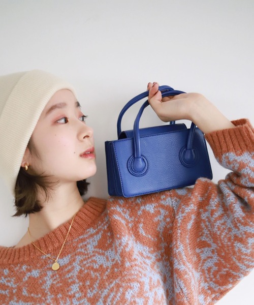 SLOBE citron.（スローブシトロン）の「SLOBE citron. カラーミニチェーンバッグ◆（ショルダーバッグ・レディース・ブルー/イエロー・FREE）」の7枚目の写真