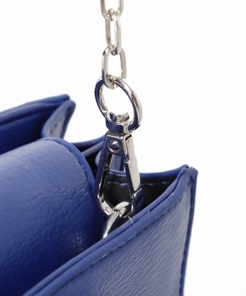 SLOBE citron.（スローブシトロン）の「SLOBE citron. カラーミニチェーンバッグ◆（ショルダーバッグ・レディース・ブルー/イエロー・FREE）」の13枚目の写真