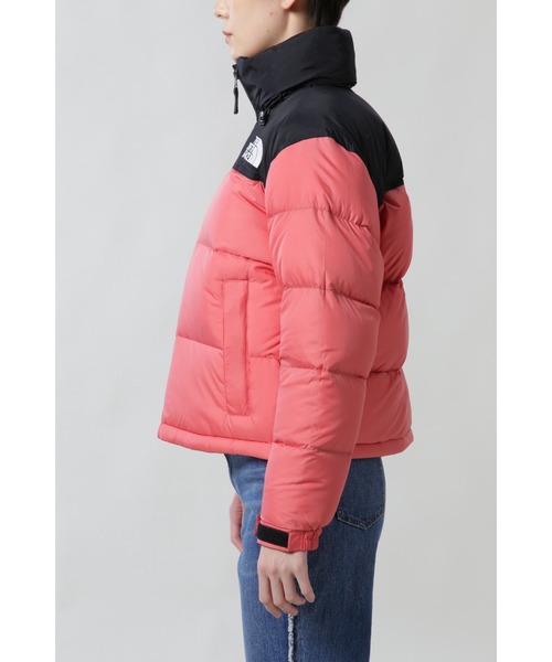THE NORTH FACE ダウンジャケット ピンク/ブラック　ヌプシ THE NORTH FACE ダウンジャケット 黒/ピンク