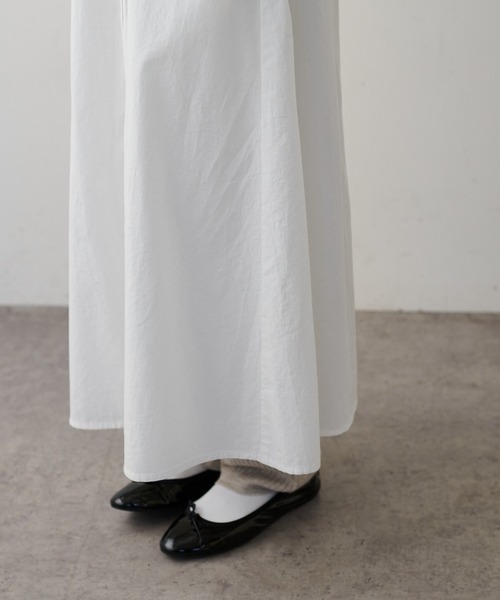 PUAL CE CIN（ピュアルセシン）の「【Du noir】タイプライターワンピース（ワンピース・レディース・ホワイト/ブラック/ベージュ・FREE）」の20枚目の写真