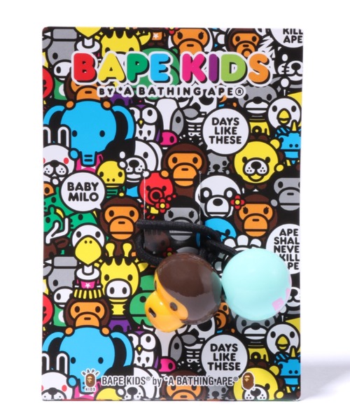 A BATHING APE（アベイシングエイプ）の「BABY MILO HAIR RUBBER