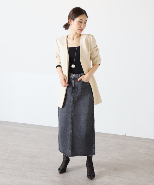 VERMEIL par iena(ヴェルメイユパーイエナ)の「【UPPER HIGHTS/アッパーハイツ】THE SCARLET(ブラック)◆(デニムスカート・レディース・ブラック系その他・22/23/24/25/26)」の11枚目の写真