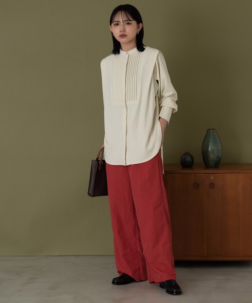 Aunt Marie's（アントマリーズ）の「長袖ブラウス（シャツ/ブラウス・レディース・ブラック・FREE）」の4枚目の写真