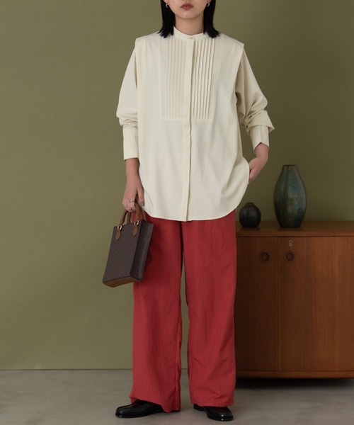 Aunt Marie's（アントマリーズ）の「長袖ブラウス（シャツ/ブラウス・レディース・ブラック・FREE）」の5枚目の写真