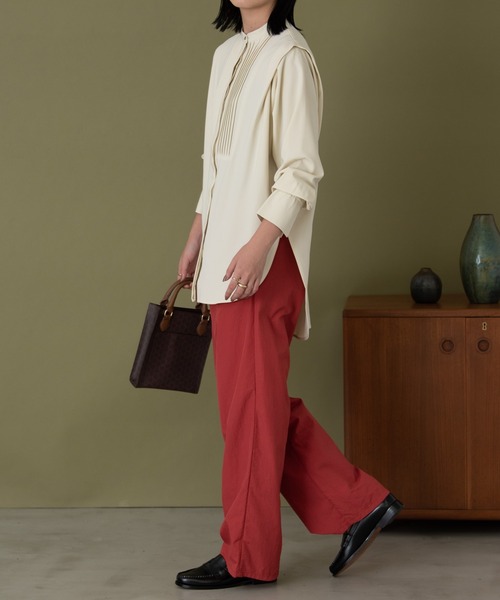 Aunt Marie's（アントマリーズ）の「長袖ブラウス（シャツ/ブラウス・レディース・ブラック・FREE）」の7枚目の写真