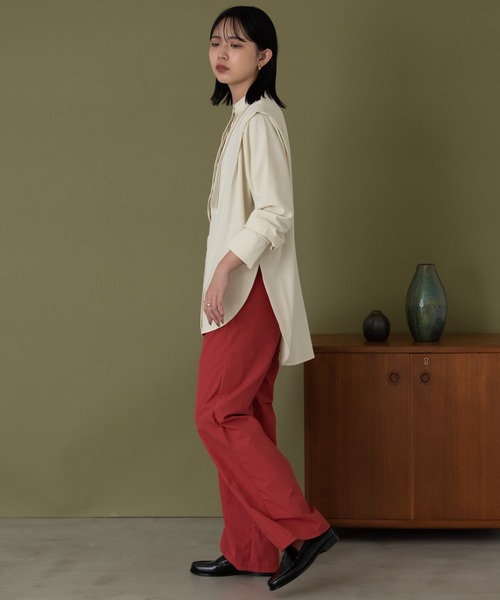 Aunt Marie's（アントマリーズ）の「長袖ブラウス（シャツ/ブラウス・レディース・ブラック・FREE）」の8枚目の写真