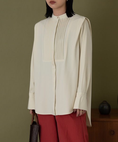 Aunt Marie's（アントマリーズ）の「長袖ブラウス（シャツ/ブラウス・レディース・ブラック・FREE）」の3枚目の写真