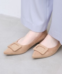 Launa lea（ラウナレア）の「【26春夏新カラー】バックルポインテッドトゥパンプス(0459,0459A,0459C)（パンプス）」