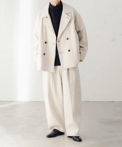 epnok(エプノック)の「タートルネックルーズロンT(Tシャツ/カットソー・メンズ・ブラック/ナチュラル/グレイッシュベージュ・SMALL/MEDIUM/LARGE)」の20枚目の写真