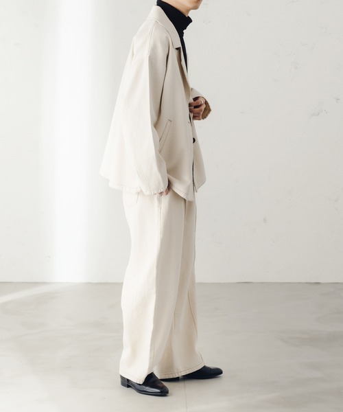 epnok(エプノック)の「タートルネックルーズロンT(Tシャツ/カットソー・メンズ・ブラック/ナチュラル/グレイッシュベージュ・SMALL/MEDIUM/LARGE)」の21枚目の写真