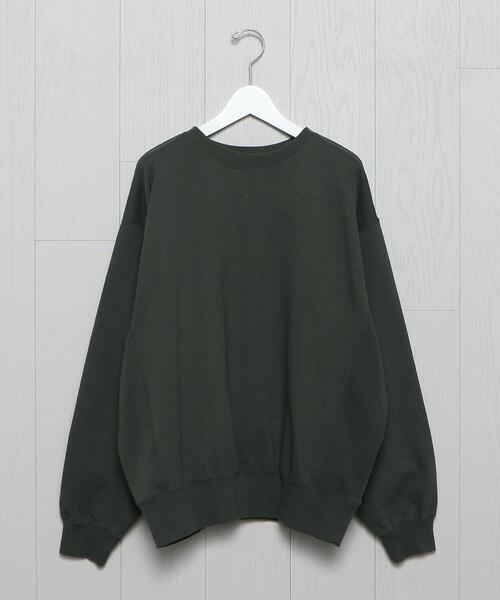 H BEAUTY&YOUTH UNITED ARROWS(エイチビューティーアンドユースユナイテッドアローズ)の「<H>CLASSIC SWEAT CREW NECK PULLOVER/スウェット(スウェット・メンズ・グレー/オリーブ/オレンジ・S/M/L)」の4枚目の写真