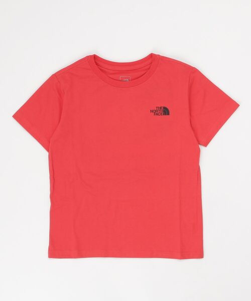 THE NORTH FACE(ザノースフェイス)の「ザ ノース フェイス THE NORTH FACE S/S Back Square Logo Tee(ショートスリーブバックスクエアロゴティー)(Tシャツ/カットソー・キッズ・ホワイト/グレー/レッド/グリーン・110cm/100cm/120cm/130cm/140cm/150cm)」の4枚目の写真