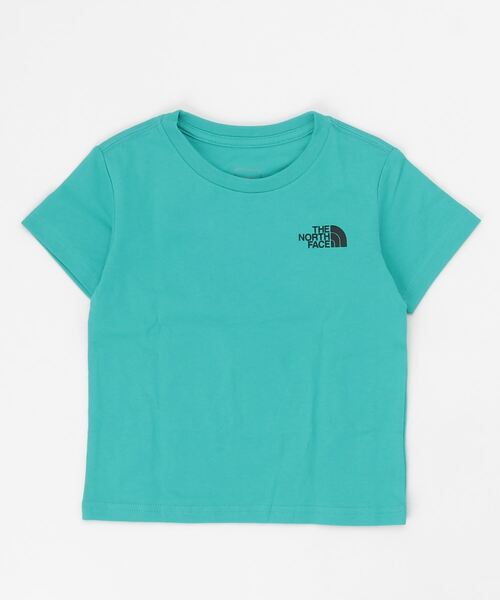 THE NORTH FACE(ザノースフェイス)の「ザ ノース フェイス THE NORTH FACE S/S Back Square Logo Tee(ショートスリーブバックスクエアロゴティー)(Tシャツ/カットソー・キッズ・ホワイト/グレー/レッド/グリーン・110cm/100cm/120cm/130cm/140cm/150cm)」の3枚目の写真