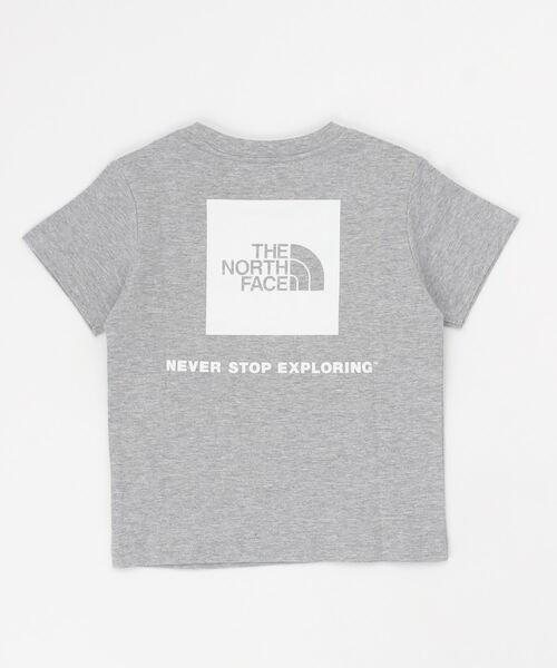 THE NORTH FACE(ザノースフェイス)の「ザ ノース フェイス THE NORTH FACE S/S Back Square Logo Tee(ショートスリーブバックスクエアロゴティー)(Tシャツ/カットソー・キッズ・ホワイト/グレー/レッド/グリーン・110cm/100cm/120cm/130cm/140cm/150cm)」の5枚目の写真