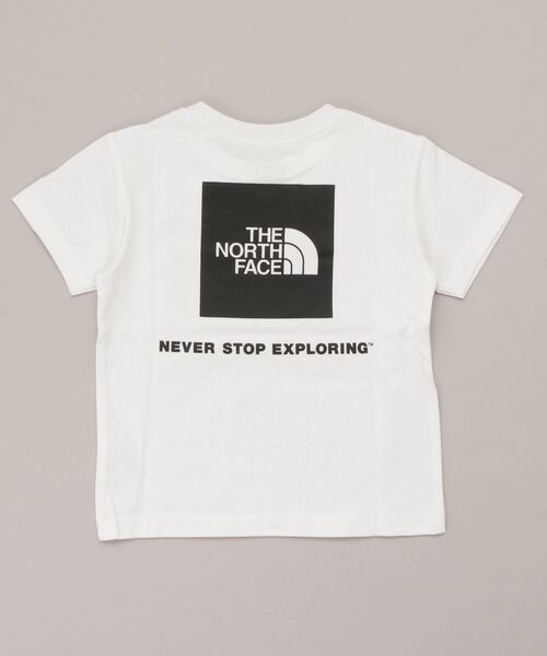 THE NORTH FACE(ザノースフェイス)の「ザ ノース フェイス THE NORTH FACE S/S Back Square Logo Tee(ショートスリーブバックスクエアロゴティー)(Tシャツ/カットソー・キッズ・ホワイト/グレー/レッド/グリーン・110cm/100cm/120cm/130cm/140cm/150cm)」の8枚目の写真