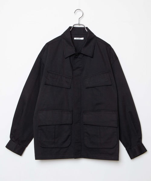 THE STANDARD（ザスタンダード）の「WEGO/ミリタリーシャツジャケット（ミリタリージャケット・メンズ・ブラック/ホワイト/カーキ・MEDIUM/LARGE）」の18枚目の写真