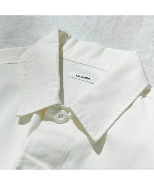 THE STANDARD（ザスタンダード）の「WEGO/ミリタリーシャツジャケット（ミリタリージャケット・メンズ・ブラック/ホワイト/カーキ・MEDIUM/LARGE）」の13枚目の写真