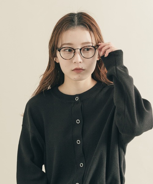 SMELLY(スメリー)の「ボストンコンビダテメガネ(メガネ・レディース・ブラック/ブラウン系その他・-)」の9枚目の写真