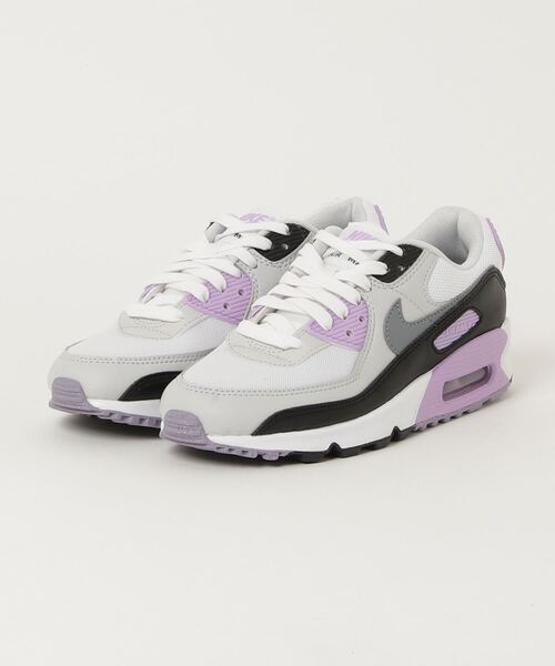 NIKE（ナイキ）の「NIKE WMNS AIR MAX 90 ナイキ ウィメンズ エアマックス90（スニーカー・レディース・ブラック/ホワイト/ピンク/ホワイト×ブラック/ブラック系その他/ライトパープル/サンドベージュ・23cm/23.5cm/24cm/22.5cm/26.5cm/25cm/24.5cm/26cm/27cm/27.5cm/28.5cm/28cm/25.5cm/29cm/22cm）」の6枚目の写真