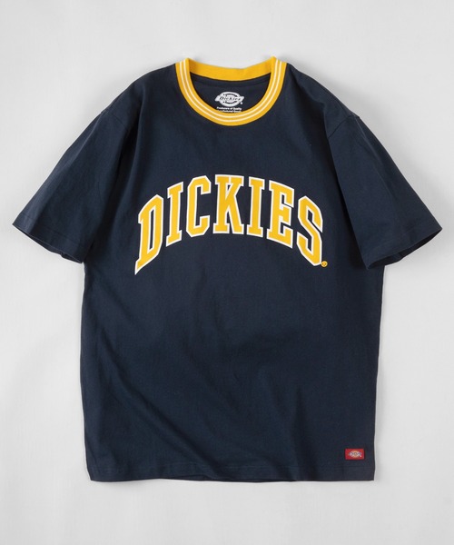 Dickies(ディッキーズ)の「【Dickies/ディッキーズ】リブライン カレッジロゴ&袖切替え ブランドロゴ クルーネックTシャツ(Tシャツ/カットソー・メンズ・ホワイト/ブラック/ネイビー/グレー/グリーン/グレー系その他/グレー系その他2/グレー系その他3・M/L/XL)」の14枚目の写真