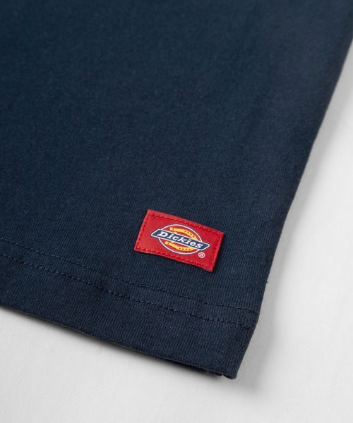 Dickies(ディッキーズ)の「【Dickies/ディッキーズ】リブライン カレッジロゴ&袖切替え ブランドロゴ クルーネックTシャツ(Tシャツ/カットソー・メンズ・ホワイト/ブラック/ネイビー/グレー/グリーン/グレー系その他/グレー系その他2/グレー系その他3・M/L/XL)」の18枚目の写真