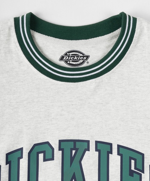 Dickies(ディッキーズ)の「【Dickies/ディッキーズ】リブライン カレッジロゴ&袖切替え ブランドロゴ クルーネックTシャツ(Tシャツ/カットソー・メンズ・ホワイト/ブラック/ネイビー/グレー/グリーン/グレー系その他/グレー系その他2/グレー系その他3・M/L/XL)」の22枚目の写真