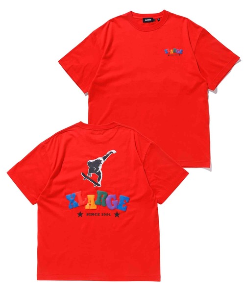 XLARGE（エクストララージ）の「FRONT K GRIND S/S TEE（Tシャツ/カットソー・メンズ・ブラック/レッド/ホワイト・M/S/L/XL）」の3枚目の写真