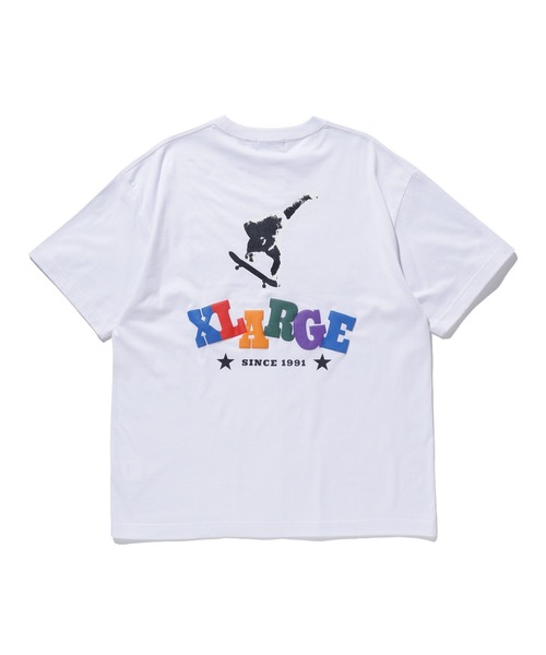 XLARGE（エクストララージ）の「FRONT K GRIND S/S TEE（Tシャツ/カットソー・メンズ・ブラック/レッド/ホワイト・M/S/L/XL）」の11枚目の写真