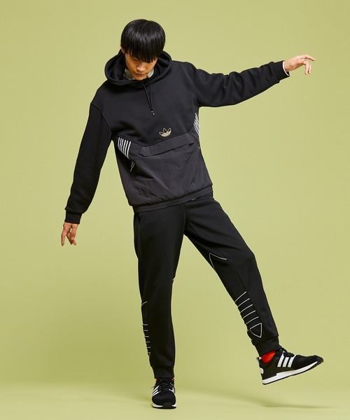【adidas/アディダス】戌⑳j082//パンツ/ジャージ/ブラック adidas（アディダス）の「ジャージパンツ（その他パンツ）」 - WEAR