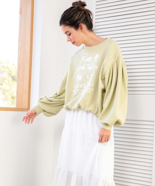 fifth（フィフス）の「ティアードミディ丈スカート（スカート・レディース・ホワイト/ブラック/ミント・M）」の17枚目の写真