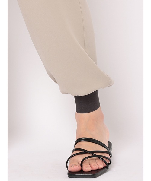 MECRE(メクル)の「イージージョガーパンツ(その他パンツ・レディース・ブラック/グレイッシュベージュ・S/M)」の16枚目の写真