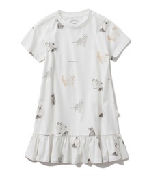 gelato pique | 【KIDS】CATモチーフドレス(ワンピース)
