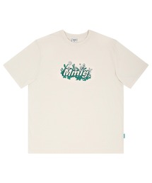 87mm | 【87MM / Mmlg】MELGE LAWN HF-T / パルチムエムエム Mmlg ローンフラワー グラフィック ロゴ Tシャツ(Tシャツ/カットソー)