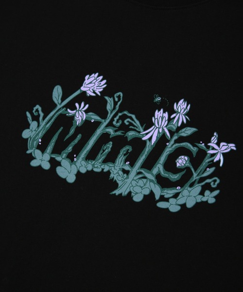 87mm（87mm）の「【87MM / Mmlg】MELGE LAWN HF-T / パルチムエムエム Mmlg ローンフラワー グラフィック ロゴ Tシャツ（Tシャツ/カットソー・レディース・ブラック/ミント/ナチュラル・SMALL/MEDIUM/LARGE）」の7枚目の写真