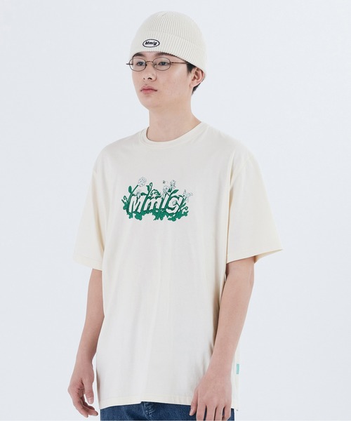 87mm（87mm）の「【87MM / Mmlg】MELGE LAWN HF-T / パルチムエムエム Mmlg ローンフラワー グラフィック ロゴ Tシャツ（Tシャツ/カットソー・レディース・ブラック/ミント/ナチュラル・SMALL/MEDIUM/LARGE）」の9枚目の写真