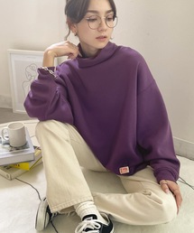 《JaVaジャバ コラボ》ひと癖が効く。タートルネックbigシルエットプルオーバー