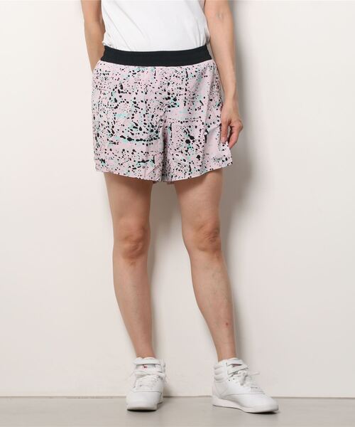 Reebok（リーボック）の「ワークアウト レディ ラン プリンテッド ショーツ / Workout Ready Run Printed Shorts （スウェットパンツ・レディース・ブラック/ピンク系その他/コバルトブルー・SMALL/MEDIUM/LARGE/X-LARGE/XX-LARGE）」の13枚目の写真