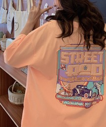 meJane | コミックバックプリントTシャツ(Tシャツ/カットソー)