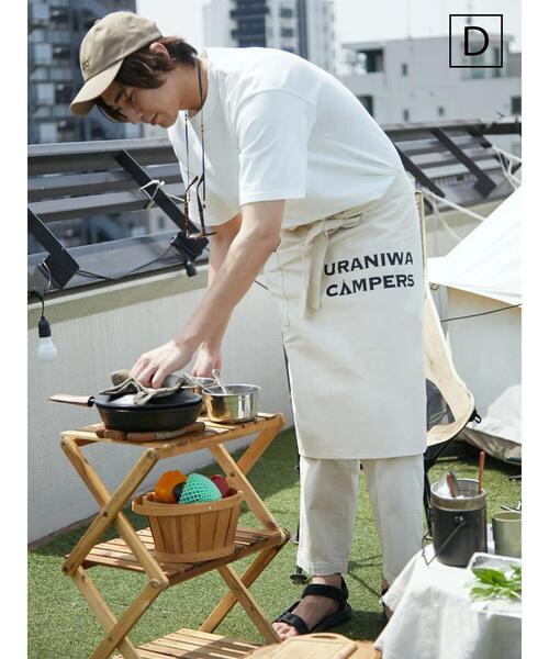 CRAFT STANDARD BOUTIQUE（クラフトスタンダードブティック）の「URANIWA CAMPERS 刺繍TEE　＊◆（Tシャツ/カットソー・メンズ・E/F/D/C/B/A・L/M/LL）」の7枚目の写真