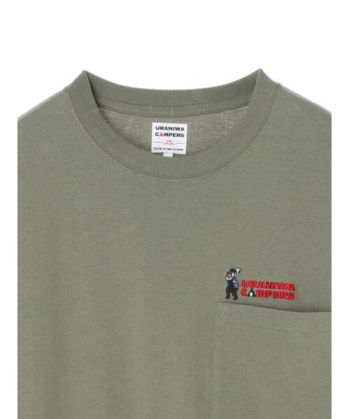 CRAFT STANDARD BOUTIQUE（クラフトスタンダードブティック）の「URANIWA CAMPERS 刺繍TEE　＊◆（Tシャツ/カットソー・メンズ・E/F/D/C/B/A・L/M/LL）」の10枚目の写真