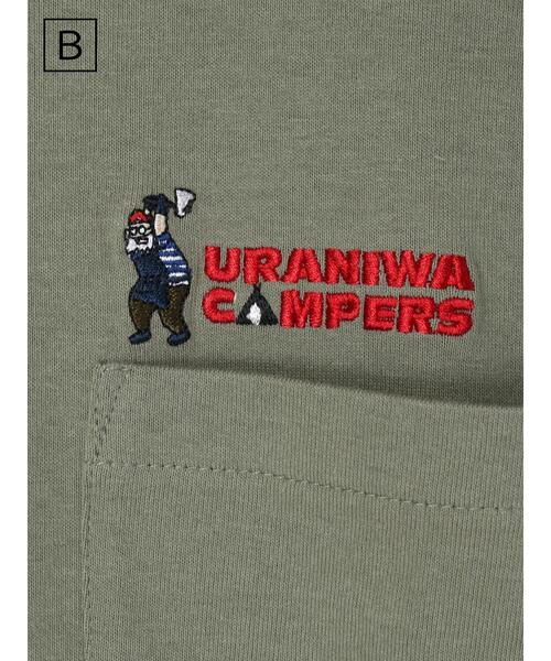 CRAFT STANDARD BOUTIQUE（クラフトスタンダードブティック）の「URANIWA CAMPERS 刺繍TEE　＊◆（Tシャツ/カットソー・メンズ・E/F/D/C/B/A・L/M/LL）」の13枚目の写真