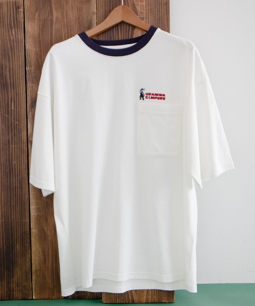 CRAFT STANDARD BOUTIQUE（クラフトスタンダードブティック）の「URANIWA CAMPERS 刺繍TEE　＊◆（Tシャツ/カットソー・メンズ・E/F/D/C/B/A・L/M/LL）」の2枚目の写真