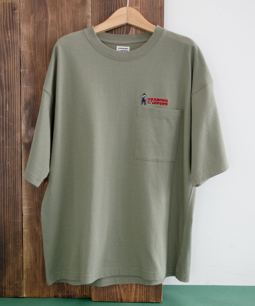 CRAFT STANDARD BOUTIQUE（クラフトスタンダードブティック）の「URANIWA CAMPERS 刺繍TEE　＊◆（Tシャツ/カットソー・メンズ・E/F/D/C/B/A・L/M/LL）」の3枚目の写真