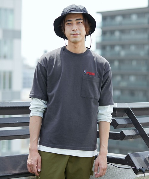 CRAFT STANDARD BOUTIQUE（クラフトスタンダードブティック）の「URANIWA CAMPERS 刺繍TEE　＊◆（Tシャツ/カットソー・メンズ・E/F/D/C/B/A・L/M/LL）」の4枚目の写真